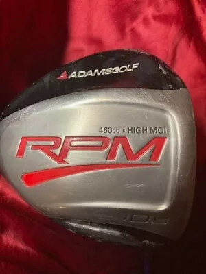 Adams Rpm 10.5* Driver Grafalloy Prolaunch Blue Shaft Free Ship! + Free Bonus! • $69.86