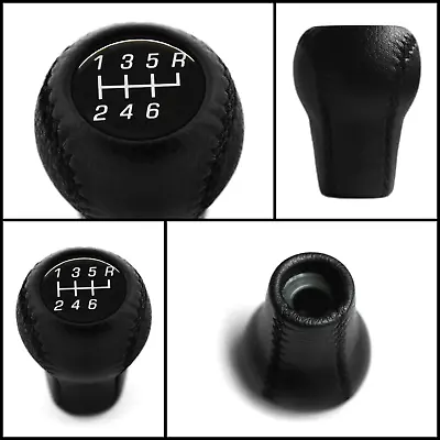 FORD MUSTANG 2003-2004 T-56 COBRA SHIFT KNOB 6 SPEED GENUINE LEATHER M12x1.75 • $57.16