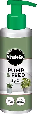 Miracle Gro Grow Pump & Feed Ready To Use Plant Food Indoor Outdoor 200ml • £6.24