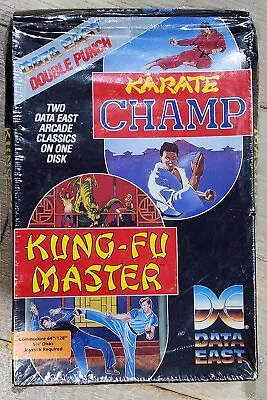 Karate Champ And Kung-Fu Master Double Pack By Data East - C64 • $11.99