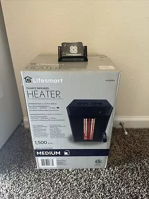 $39.99 • Buy Lifesmart 1,500-Watt Electric Infrared Portable Space Heater With 4-Elements