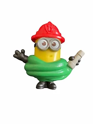 Minions Fireman Dave Mini Figure Toy McDonald’s Rise Of Gru 2019 Cake Topper • $10.99