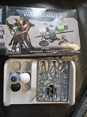 Games Workshop Warhammer 40K Necrons Warriors And Paint Set (99170110003) • £11