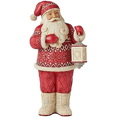 $66.50 • Buy Jim Shore Heartwood Creek Nordic Noel Santa In Boots Figurine 10.4 In 6010833