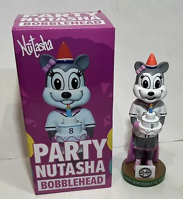 Richmond Flying Squirrels Nutasha Mascot Birthday Bobblehead NEW 2024 SGA • $34.99