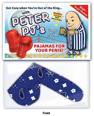 Boxing MMA Fighter Peter PJ's Willy Warmer WEINER SOCK Gag GIFT Gloves Birthday • $12.99