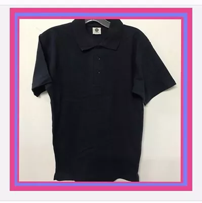 Men Polo Shirt's Size Small 100% Cotton(A47)Classic High Quality Polo Shirts Men • $19.99