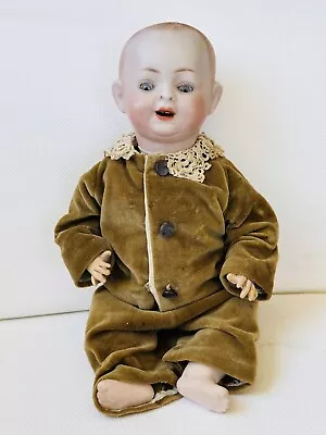 Antique Character Baby Bald Bisque Head Doll LW & Co Louis Wolf Rare #200 • $145