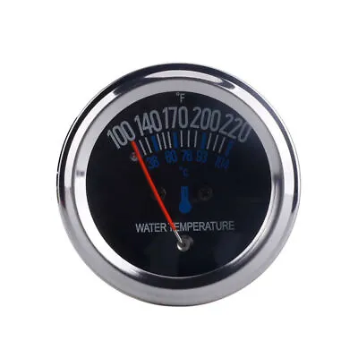 52mm Car Auto Mechanical Water Temperature Temp Meter Metal Gauge 100~220 ℉ 12V • $14.59