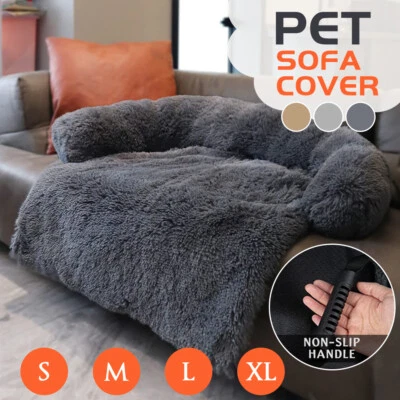$41.99 • Buy Kids Pet Protector Sofa Cover Dog Cat Calming Plush Dog Cat Bed Couch Cushion AU