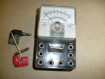 Vintage Monarch Mini  Meter Model Mt-5   Ac&dc From Radio Estate  • $19.50