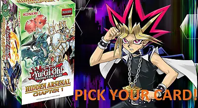 Yugioh! ~ HAC1 ~ Hidden Arsenal: Chapter 1 ~ Pick Your Card! Complete Your Deck! • £1.86