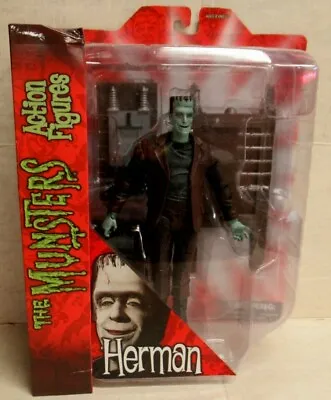 Mint~herman Munster~diamond Select Action Fig~munsters~electric Chair~free Ship • $99.98