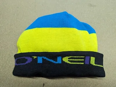 O'neill Vintage Beanie Hat One Size Reversible Spell Out VTG • $9.95