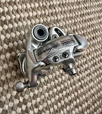 $149.99 • Buy Late 90's Vintage Campagnolo Record Titanium 9 Speed Rear Derailleur Campy