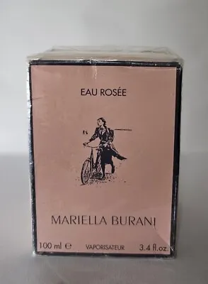 Mariella Burani Eau Rosee EDT Spray 3.4 OZ. 100 ML Sealed Box Vintage Rare Item • $149.95