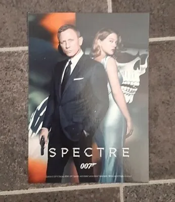 SPECTRE James Bond Promotional Postcard - Daniel Craig 007 #3 Of 4 - SKY STORES • £1.49