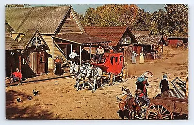 Postcard Pioneer Village Jacksonville Oregon Highway 238 West Of Medford • $4.75