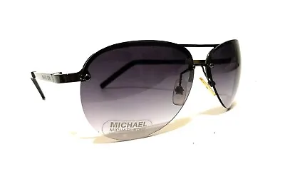 Authentic Women's Michael Kors Aviator Sunglasses M2001S 033 Gunmetal 63MM • $89.99