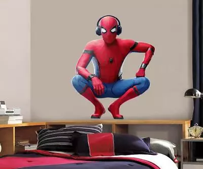 Spider Man Homecoming Wall Sticker Decal Home Art Mural Marvel Super Hero FS • £20.41