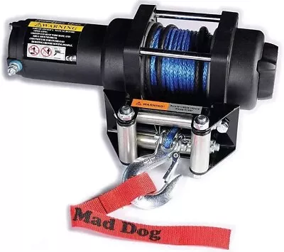 3500lb Mad Dog Winch Mount Combo Can-Am 13-21 Outlander 500 570 650 - SYNTHETIC • $244.99