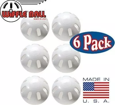 Official Wiffle Balls Baseballs Bulk ~ Baseball Training Hitting Batting Aid 6PK • $14.90