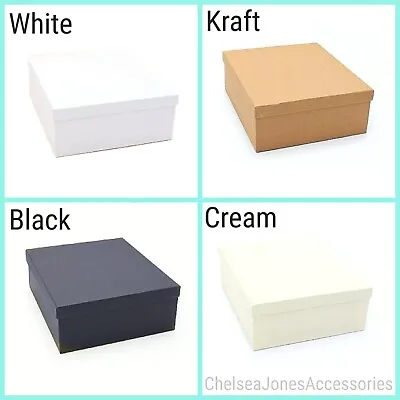 12 X Pack Paper Gift Boxes (20 X 17 X 7 Cm) - Jewellery Gift Tiara Box • £34.95
