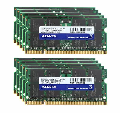 £8.90 • Buy New 100% Genuine Crucial 2GB 4GB Memory Ram Laptop DDR2 PC2 6400S 800MHz SODIMM