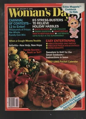Woman's Day January 8 1985 Miss Piggy Muppets Cookbook 062722EBNON • $17.25