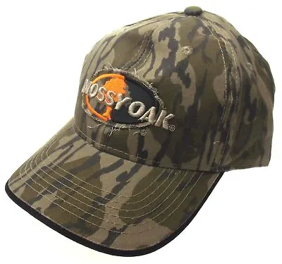 Mossy Oak Camo Baseball Cap Black Logo Adjustable Camouflage Trucker Xmas Gift • $12.09