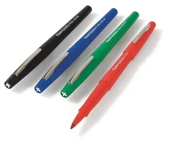 Paper Mate Flair Medium Fibre Tip Pens 0.7mm Assorted Colours 4 Pack • £6.97