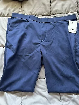 H&M Skinny Fit Mens Navy Suite Pants 38R • $13