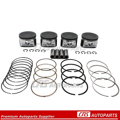 For Nissan Altima 2.4L DOHC Piston W/ Ring Set(.50mm OVERSIZE) KA24DE • $372.96