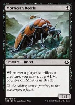 4 Mortician Beetle - NM - Modern Masters 2017 - SPARROW MAGIC - Mtg • $1.89