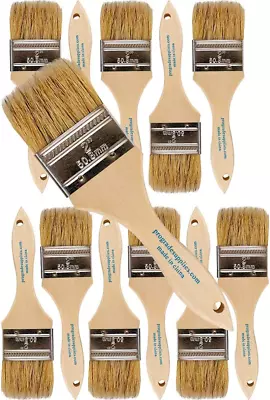 Chip Paint Brushes - 12 Ea 2 Inch Chip Paint Brush • $11.91