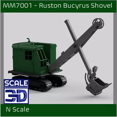 MM7001 - Crane Ruston Bucyrus N Gauge • £7.69