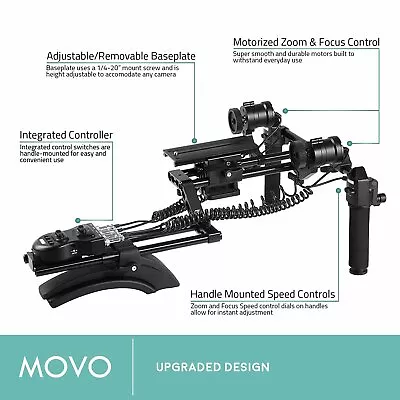 Camera Rig With MOTORIZED FOLLOW FOCUS • $375