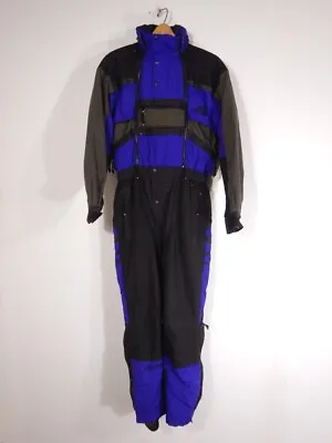 Vintage The North Face Scot Schmidt Steep Tech Ski Suit Blue SAMPLE Size MEDIUM • $100