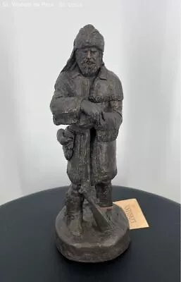 Vintage Mountain Man Wild West Statue By Michael Garman 1987 Signed.-Made In USA • $15.99