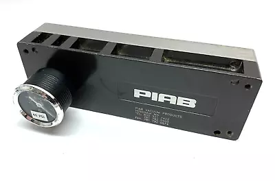 Piab MLD-50-MK-1 Vacuum Pump Assembly 32.01.071 W/ Pressure Gauge 87psi Max • $71.24