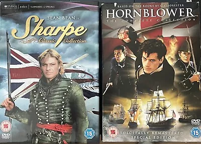 Sharpe Classic Collection Hornblower Complete Collection 2 X Boxsets • £5.99