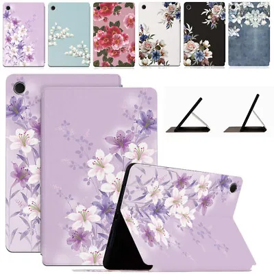 For Samsung Galaxy Tab E A A6 A7 A8 S2 S7 FE S8 Plus PU Leather Stand Case Cover • $17.04