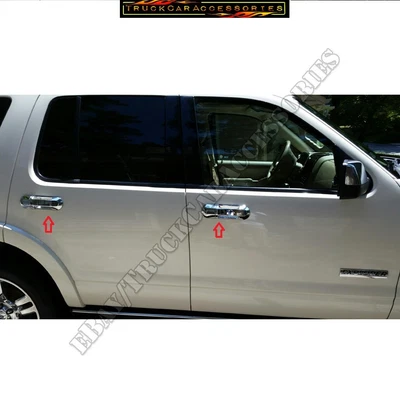 $38.95 • Buy For FORD Explorer Sport Trac 2007-08 09 2010 4 Chrome Door Handle Covers W/o PK