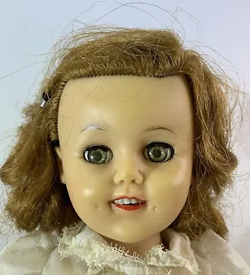 Ideal Shirley Temple Doll Vinyl 15” ST-15-N Original Tagged Dress • $45.25
