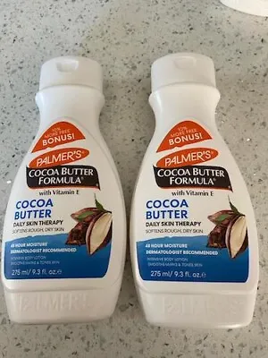 Palmer's Cocoa Butter Formula Cocoa Butter Daily Skin Therapy 275ml X 2 • £10.99