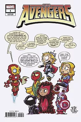 Avengers #1 Skottie Young Variant Marvel Comics 2023 NM+ • $4.99