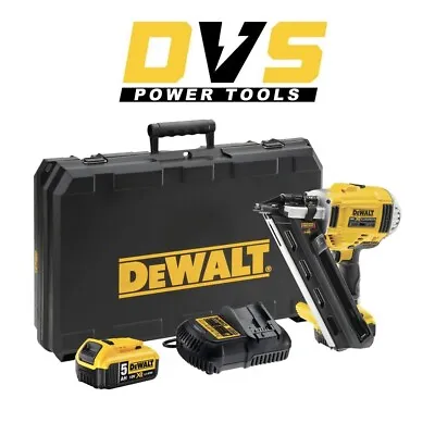 £749.95 • Buy DeWalt DCN695P2 Two-Stage Cordless Nailer Kit