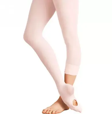 £4.99 • Buy Convertible Ballet Tights.Ballet Pink Or Skin Footed Convertible Tights.UK.S,M,L
