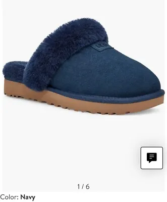 UGG Cozy Slipper Women’s Navy New Size 8 Vietnam 🇻🇳  • $90