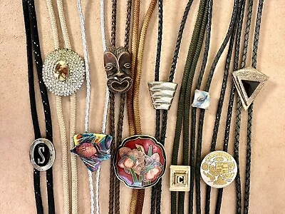Lot Of 10 Vintage Western Bolo Ties B Stock • $71